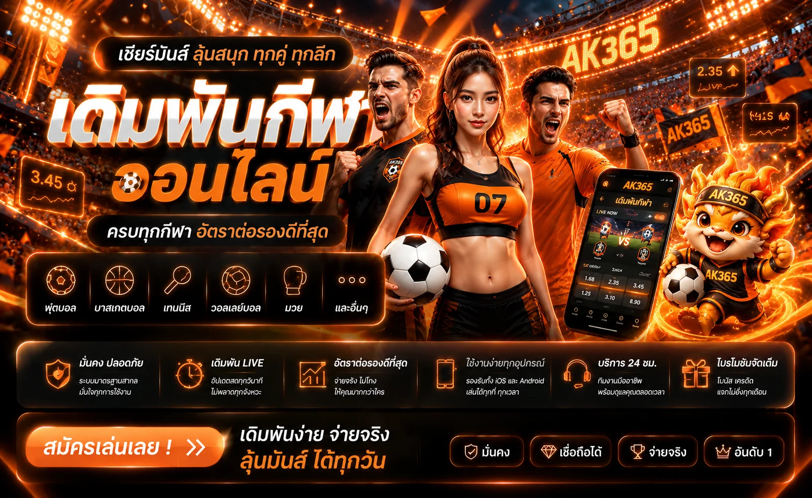 ภาพประกอบ AK365 หน้าแรก